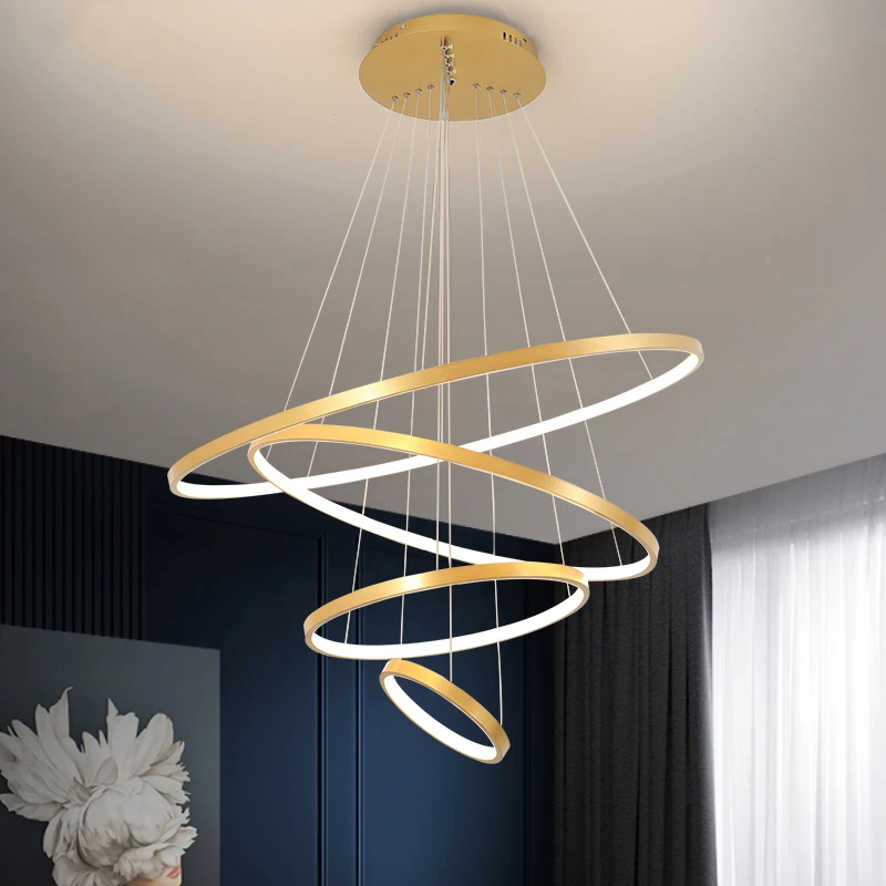 現代の Led 天井シャンデリアリビング寝室ダイニングルーム鉄ペンダントライト屋内照明装飾ランプ
