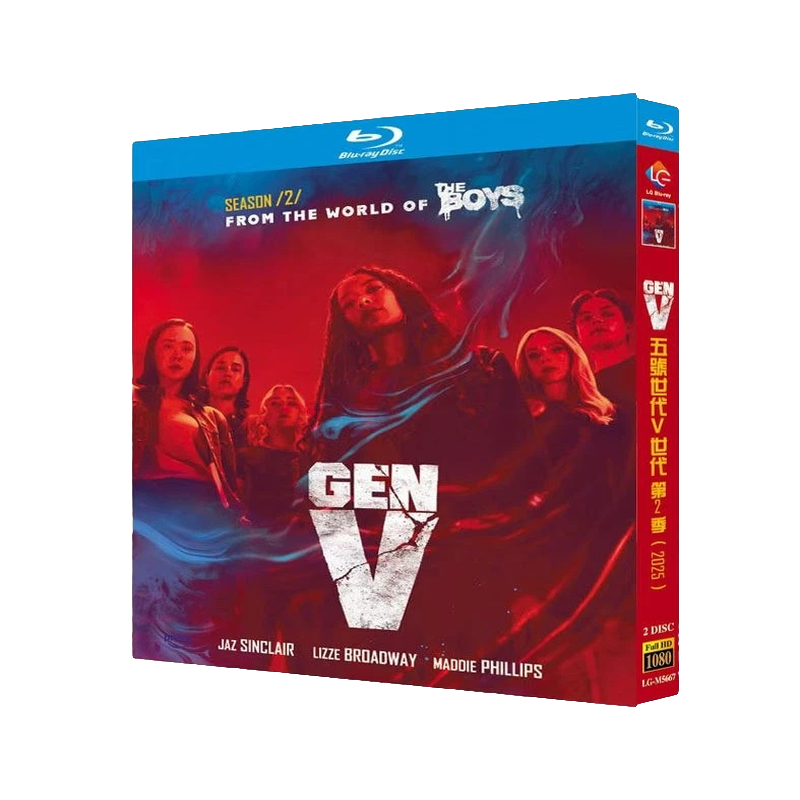 Gen V シーズン 2 (2025)：2 BD 全地域ニュー ボックス セット Blu-ray ディスク