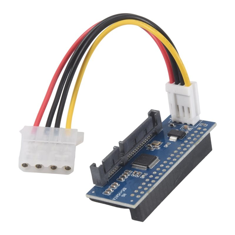 IDE - SATA アダプター HDD 3.5 IDE - SATA ハードディスクコンバータ PATA IDE 40Pin - SATA 22Pin ハードドライブコネクタ