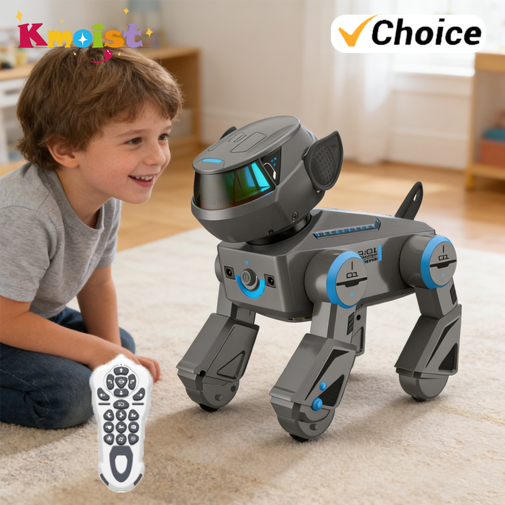 インテリジェント RC ロボット ダンス音楽リモコン付き スタントドッグ 知育玩具 男の子 子供 誕生日 子供の日のギフト用