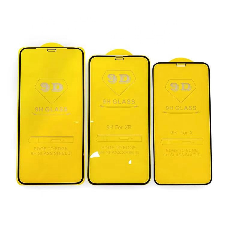 卸売アンチドロップ 9D 9H 強化ガラス指紋防止 iPhone 7 8 12 11 13 14 15 16 17 プロマックススクリーンプロテクター