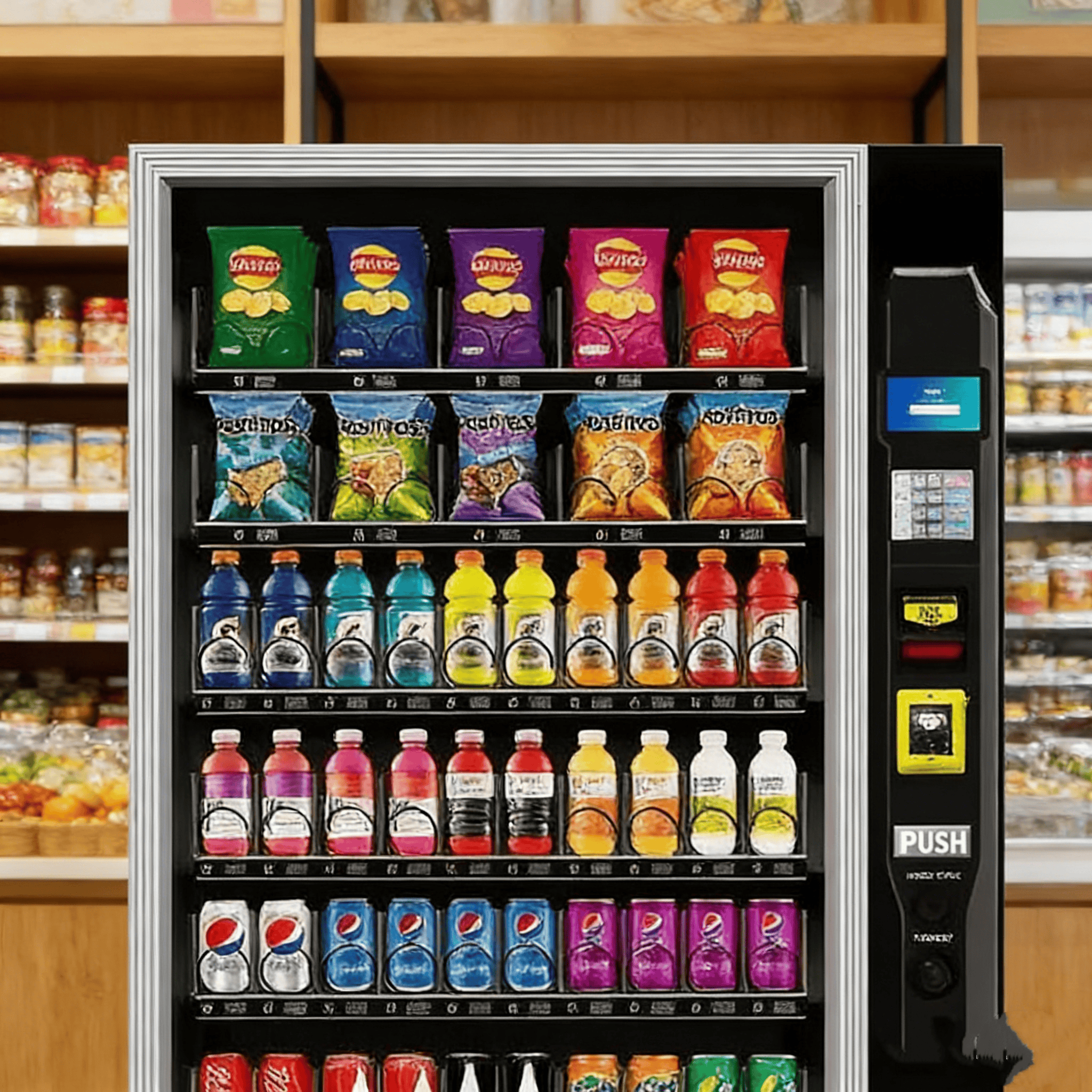 自動販売機スナックドリンク自動コンボ自動販売機ドリンクとスナック用の自動冷たい飲料水自動販売機