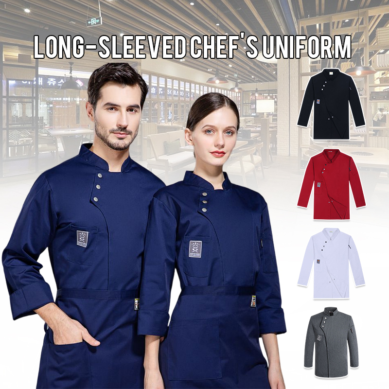レストランキッチンシェフ制服シャツ半袖/長袖シェフジャケット寿司ベーカリーカフェウェイターケータリングフードサービス作業服