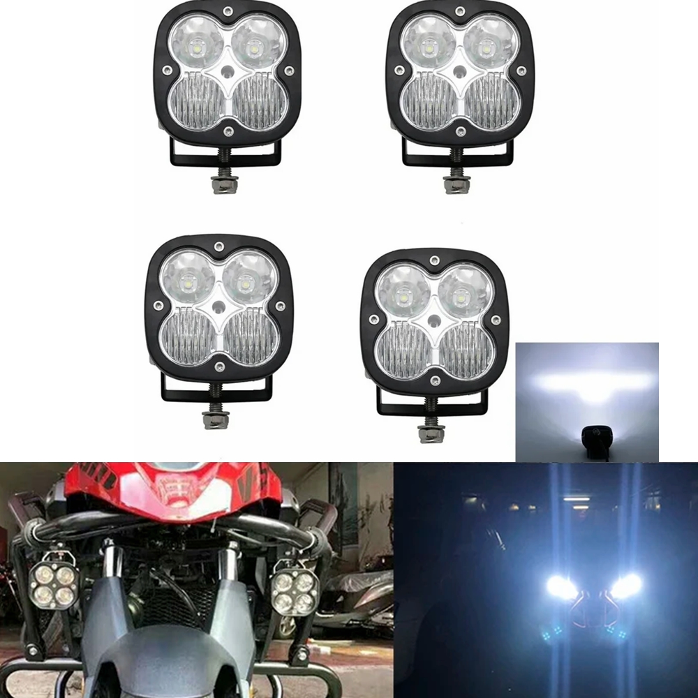 3.2 インチ超高輝度 LED コンボワークヘッドライトオートバイオフロードトラックバス ATV UTV 12V24V