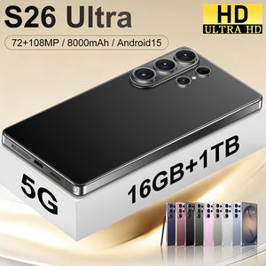 S26 ultra スマートフォン 16GB 1TB 7.3インチ 内蔵スタイラス 108MP LTE 中国聯通対応 デュアルSIMデュアルスタンバイ ディスプレイ搭載 5G Android S26 ultra スマートフォン