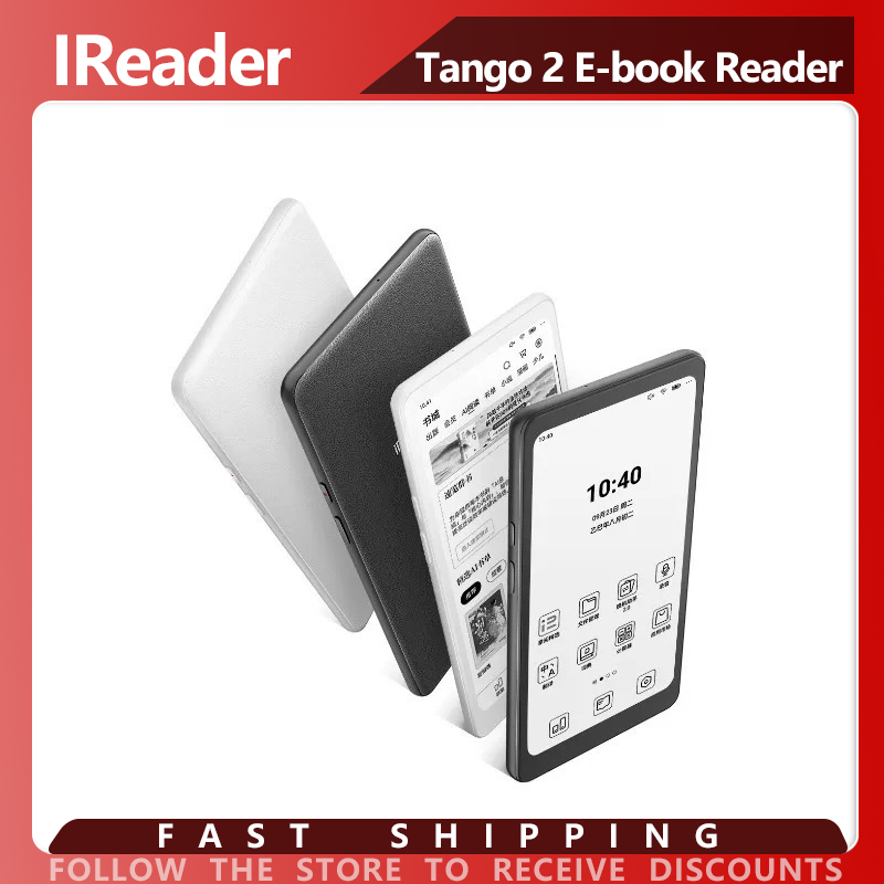 新しい IReader Tango 2 電子ブック リーダー 6.13 インチ インク スクリーン、1648*824、128GB、111 時間の長いバッテリー寿命、モバイル電子ペーパー、小説、コミック