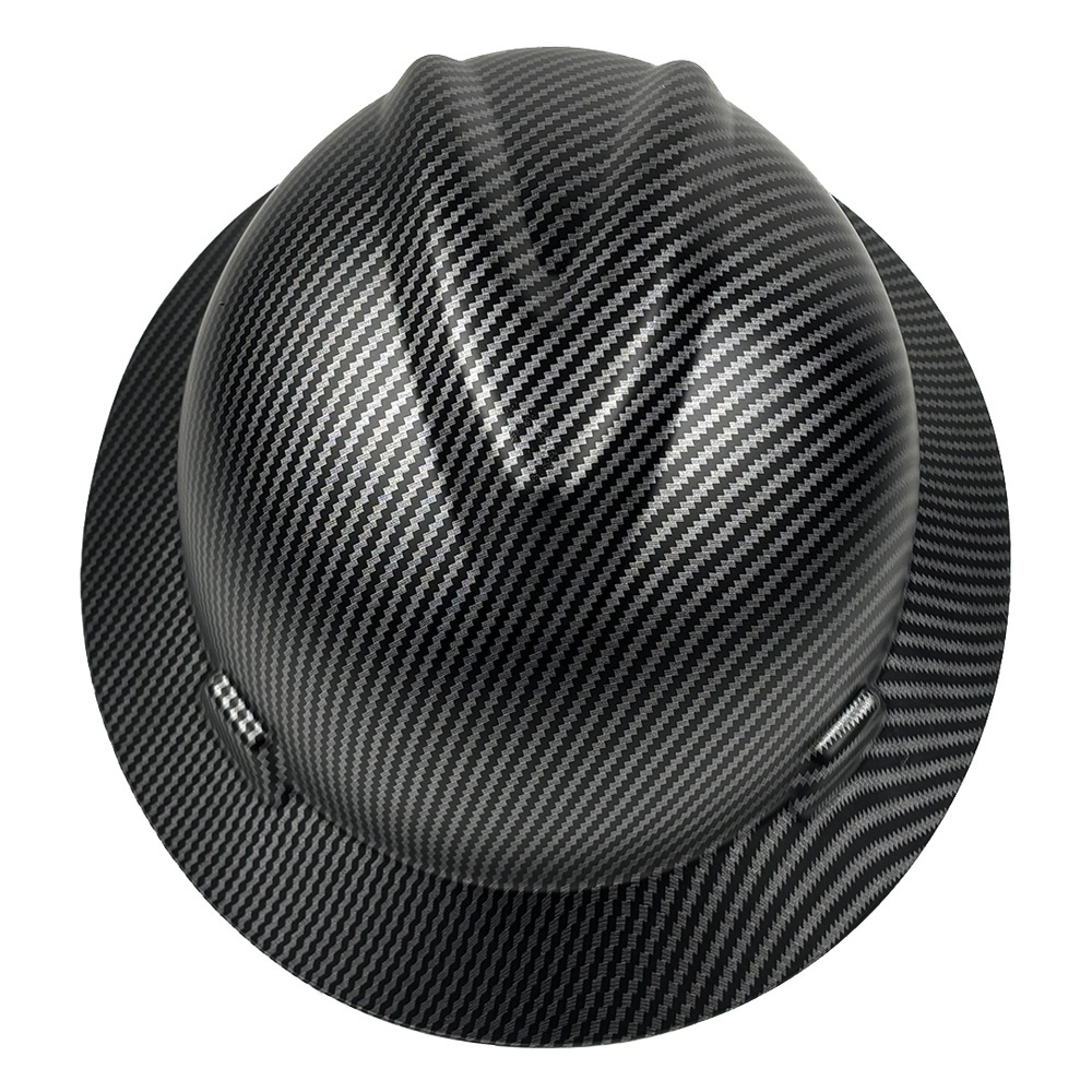 CE 安全ヘルメットワイドフルつばハードハット 6 点サスペンション付き HDPE 地面衝突防止キャップ建設現場保護 ANSI