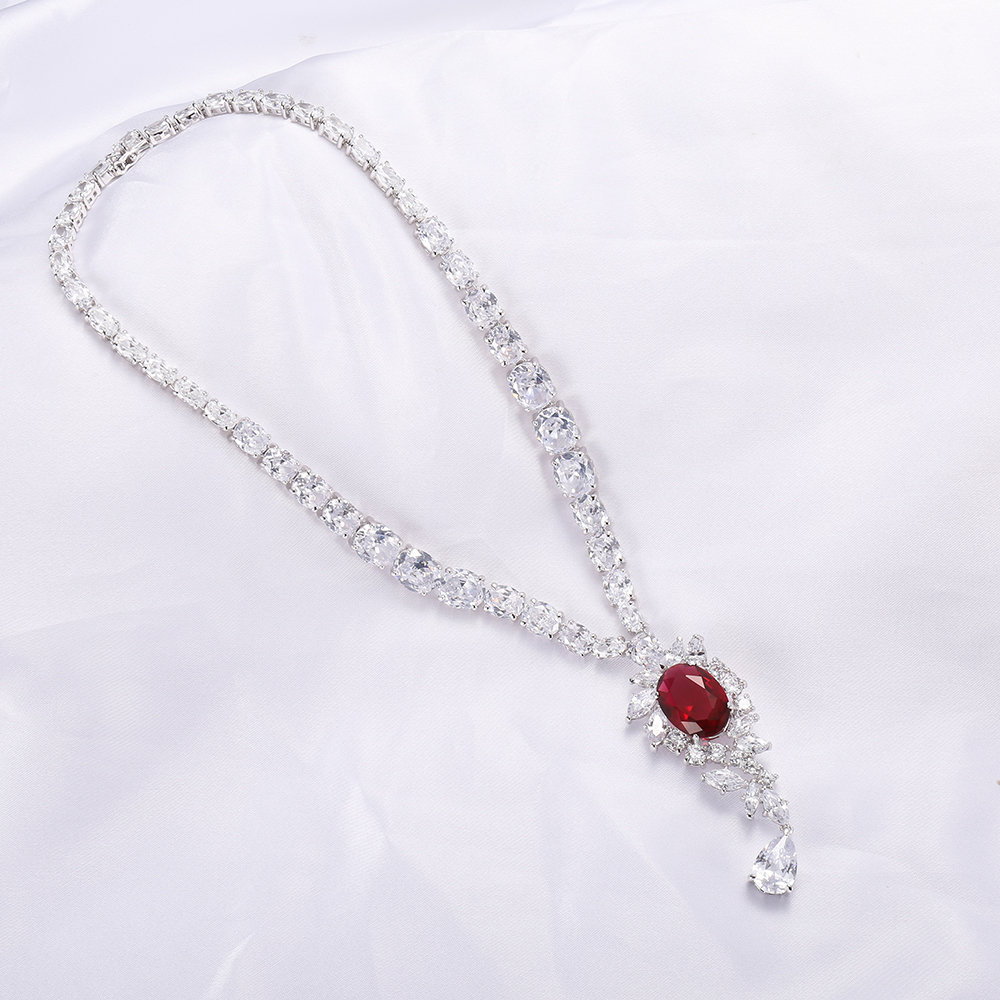Bijoux ファイン ジュエリー セット ネックレス イヤリング リング ブレスレット Schmucksets 925 スターリングシルバー ジュエリー セット ブライダル ジュエリー セット