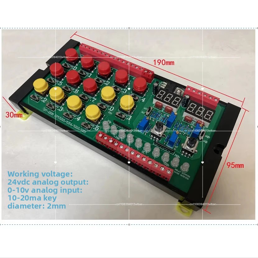 Siemens S7-1200 PLC/CPU 1211C 1212C 1214C 1215C デバッグシミュレーションボードに適しています。