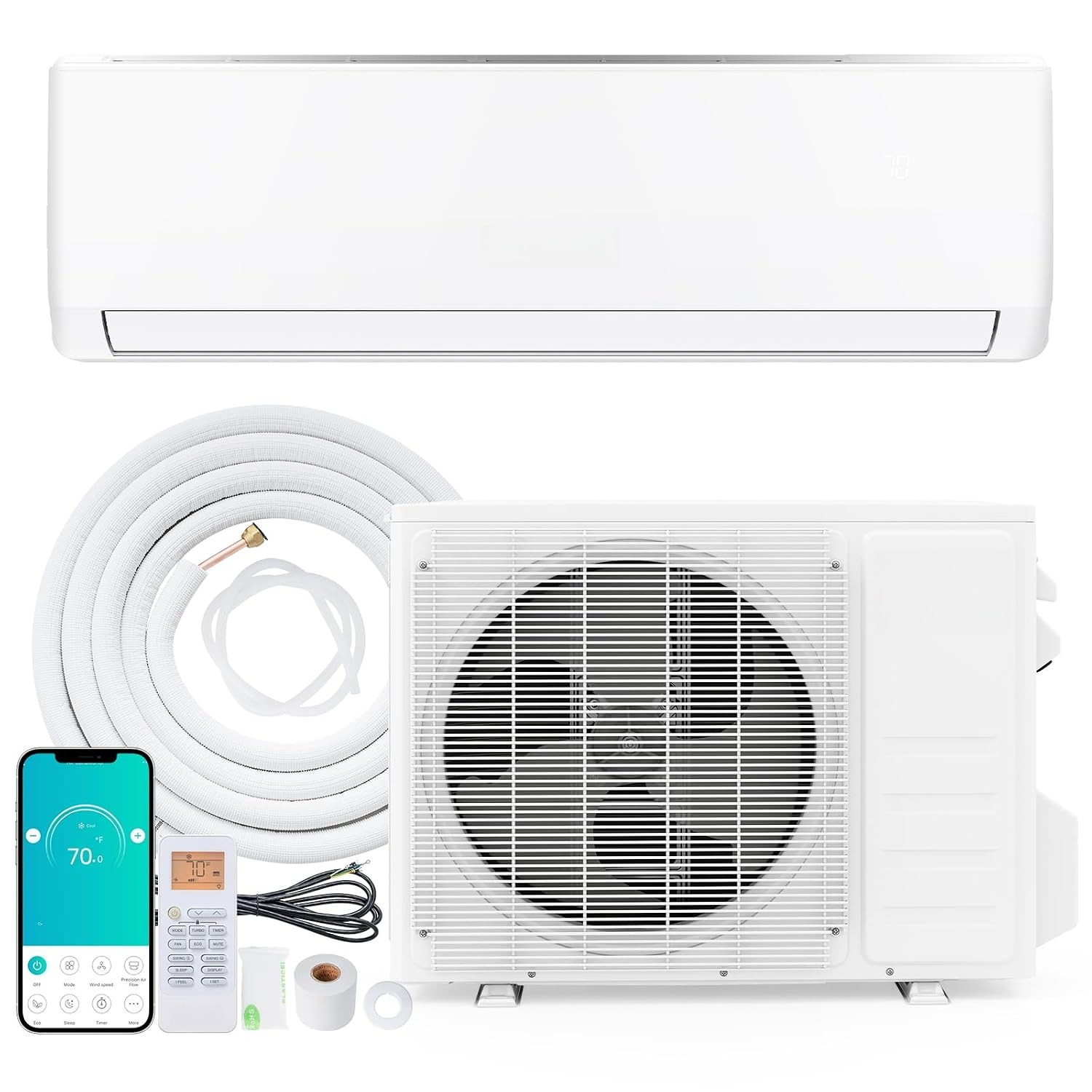 9000 BTU ミニ スプリット エアコン