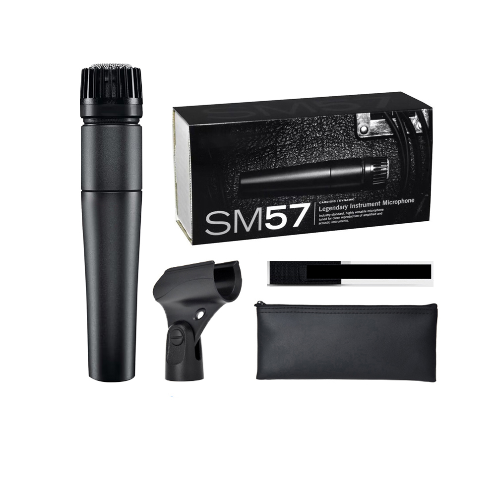 プロフェッショナルグレードの Sm57 ダイナミック楽器用マイク、ライブパフォーマンスやレコーディングシナリオに多用途