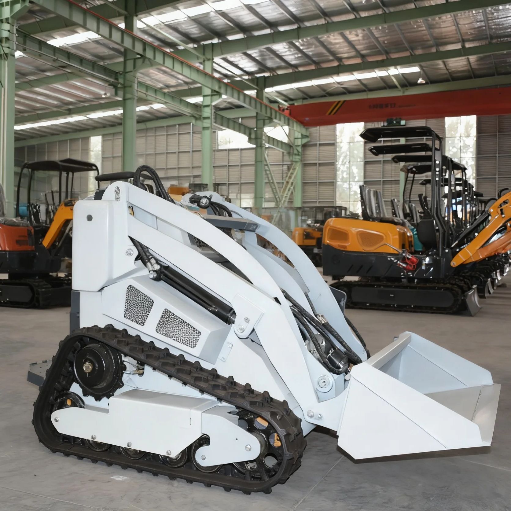 新しいミニスキッドステアローダー小型建設機械輸出工場直接販売用小型機器