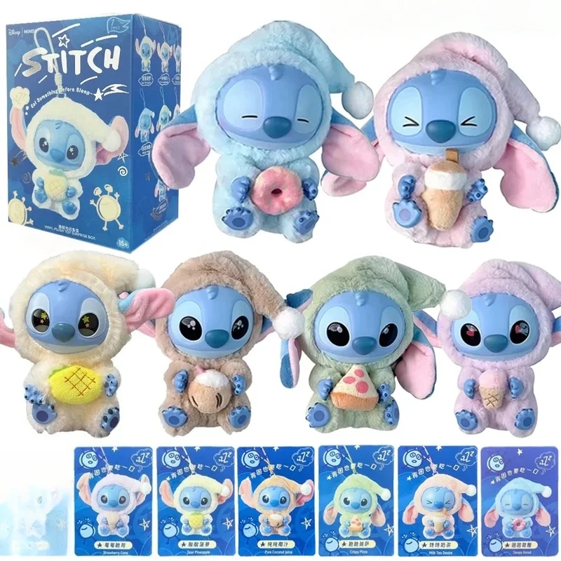 ステッチブラインドボックスミステリーペンダントビニール人形おもちゃレプリカキッズギフトかわいいグッズ誕生日サプライズ
