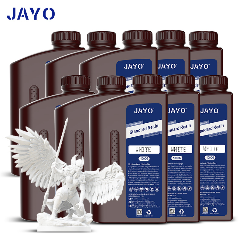 JAYO 3D 樹脂水ウォシャブ/ABS 様/植物ベース/標準 10 キロ UV フォトポリマー樹脂液体 405nm 液晶 3D プリンタ材料