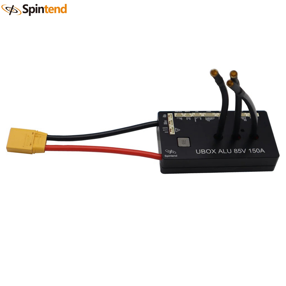 Spintend シングル Ubox 85V 150A モーターコントローラー Use100V MOSFET ベース VESC アルミ電源ボード付きエスクーター電動自転車一輪用
