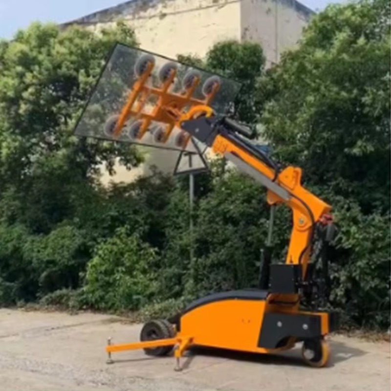 屋外建設カーテンウォールガラスプロジェクト用の頑丈なガラス真空リフターシステム