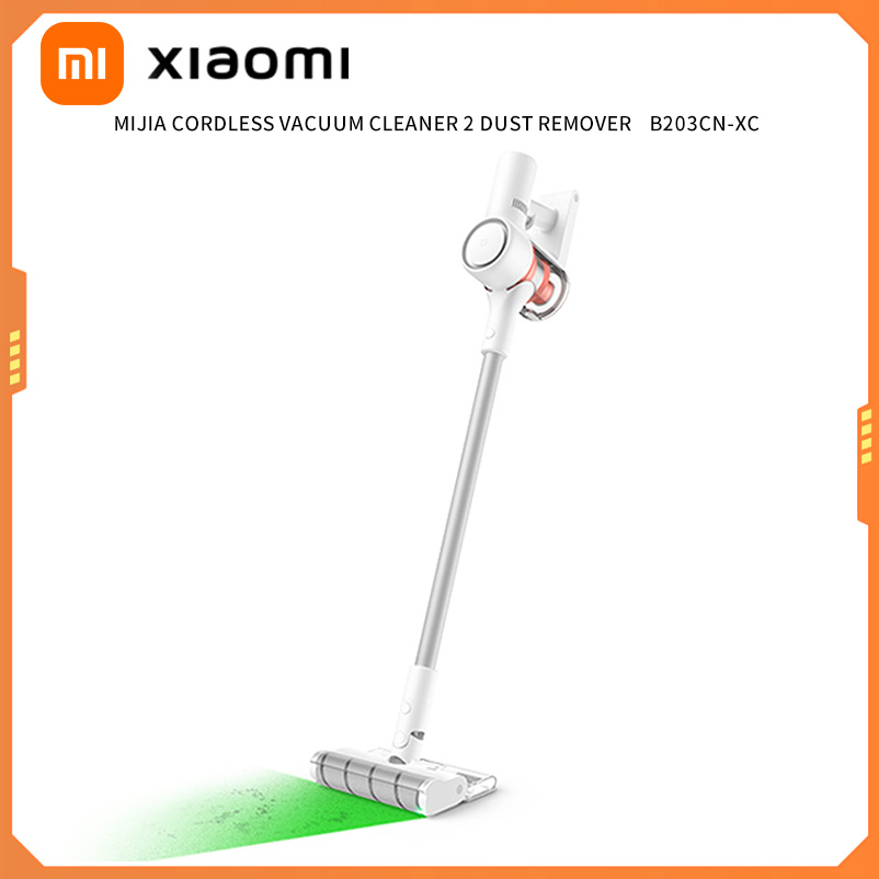 XIAOMI MIJIA ワイヤレス掃除機 2 ダスト表示エディション、24kPa 吸引力、最大バッテリー寿命 60 分、コードレスハンドヘルド掃除機