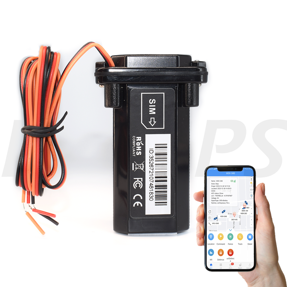 DAGPS トラッカー防水内蔵バッテリー ST-901 12 〜 80 V の広い電圧車オートバイ車両 GPS デバイスと生涯アプリ