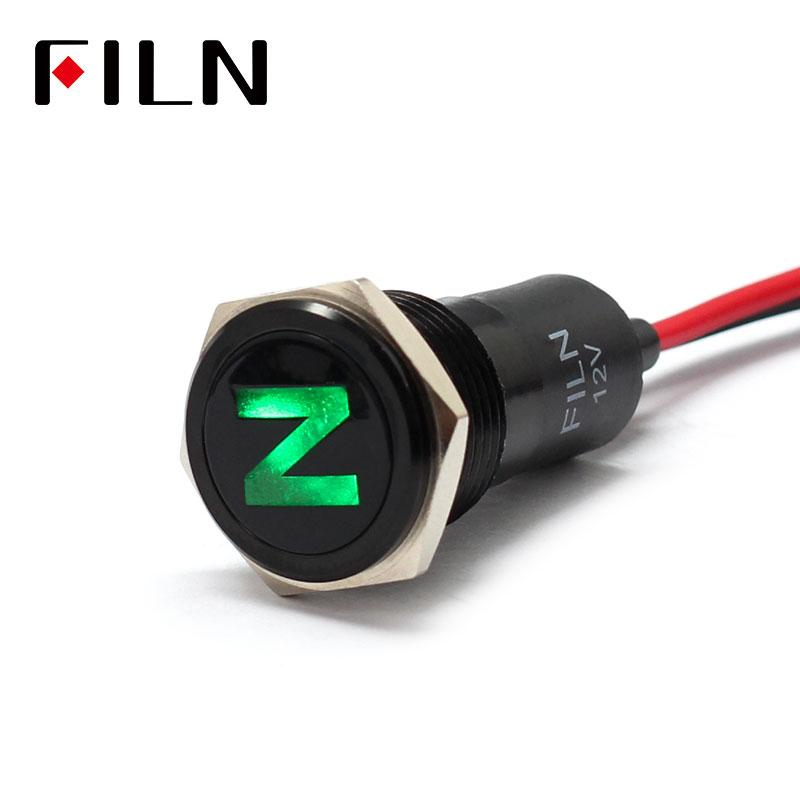 FILN 16 ミリメートル防水ランプ FILN 12V LED 車ボートニュートラルマーク LED 警告ダッシュボード信号灯計器パイロットライト