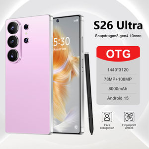 7.7インチ S26 Ultra 22GB+2TB スマートフォン S-Pen対応 108MP グローバル版 Android 15 S26 Ultra 10コア デュアルSIM対応スマートフォン
