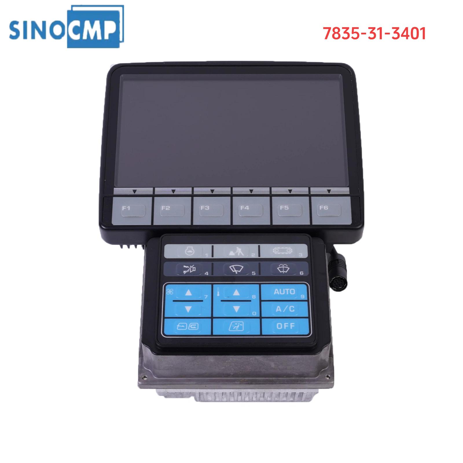 1pc 7835-31-3401 Monitor LCD Gauge Panel for Excavator Komatsu PC70-8 Engine Excavator Accessories Replacement Parts