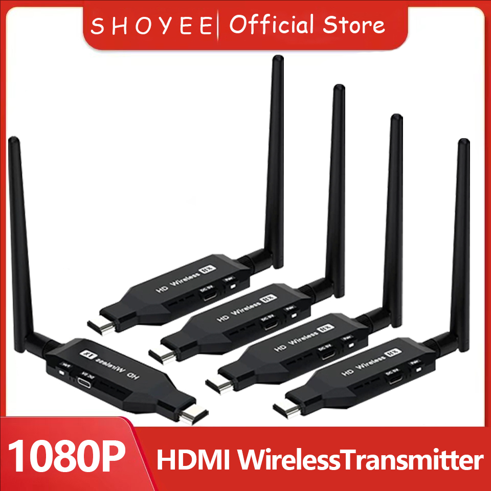 5G ワイヤレスビデオ HDMI トランスミッターおよびレシーバー、ラップトップ、テレビ、プロジェクター用 HDMI エクステンダー会議 Bluetooth オーディオトランスミッター