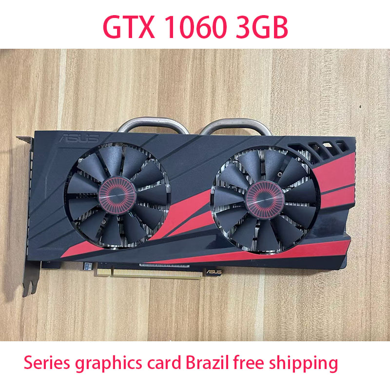 Video Card GTX 1060 3GB GPU Graphics Cards for GeForce nVIDIA GTX1060 3GD5 SM 192Bit Videocard PCI-E X16 HDMI rx580 8g ddr5