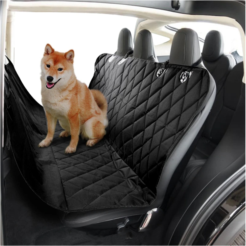 車の犬のシートカバーシートテスラモデル 3 Y XS クッション車のリアバックマットペットナイロン防水旅行猫犬クッションプロテクター