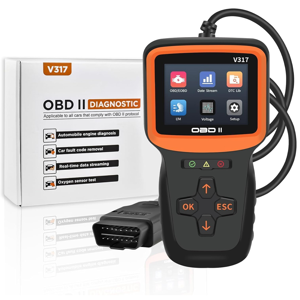 V317 OBD2 スキャナーチェックエンジンコードリーダープロフェッショナル ODB2 OBD2 自動車スキャナー車診断ツール