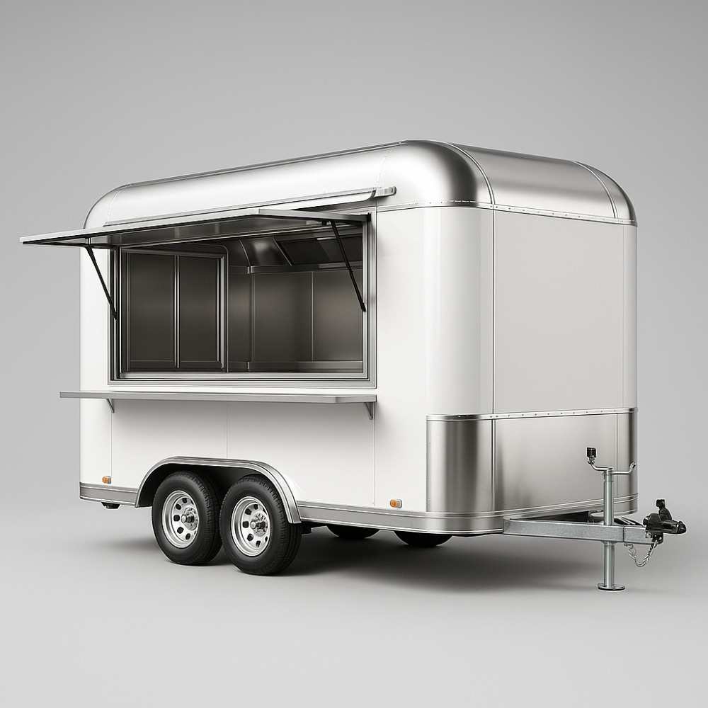 カスタマイズされた食品トレーラー ホットドッグ フード トラック USA カスタム モバイル ケータリング トレーラー (フル レストラン グレードの厨房機器付き)