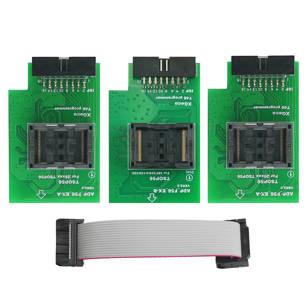 TSOP56 3-IN-1 アダプタ キット T48 プロガマ専用 ADP_F56_EX-A ADP_F56_EX-B フラッシュ EPROM XGECU 用 ADP_F56_EX-C