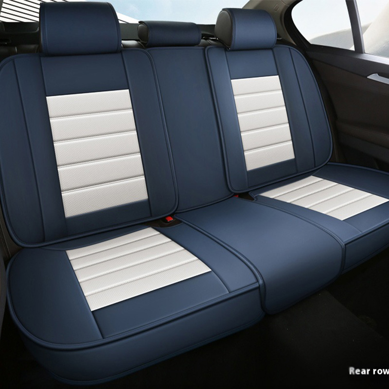 ユニバーサル後部 3 席カーシートカバー SUV とセダン用耐摩耗性通気性お手入れ簡単自動車アクセサリー