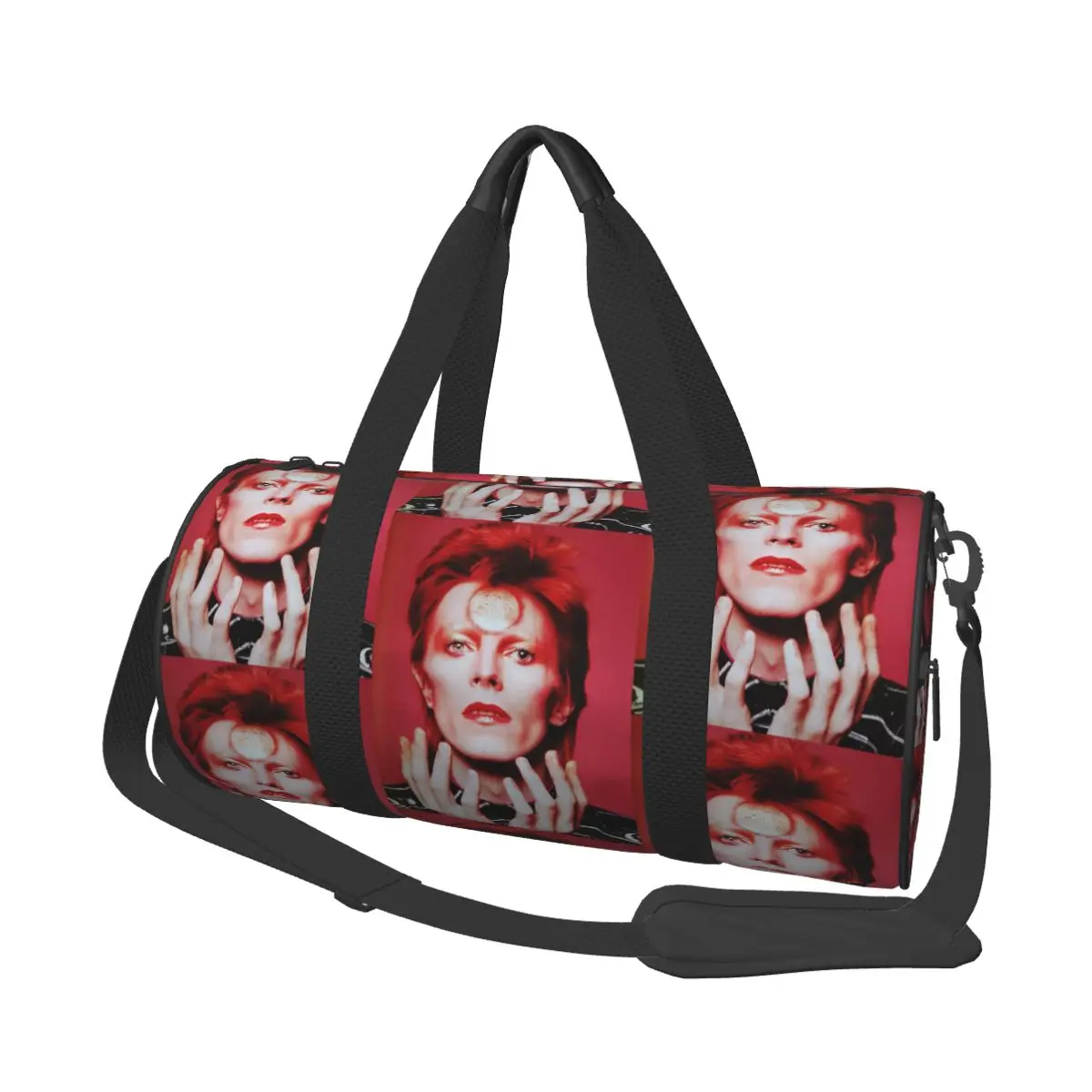 Davids Bowied ラージダッフルジムバッグ防水ダッフルトラベルバッグハンドバッグフィットネスバッグ