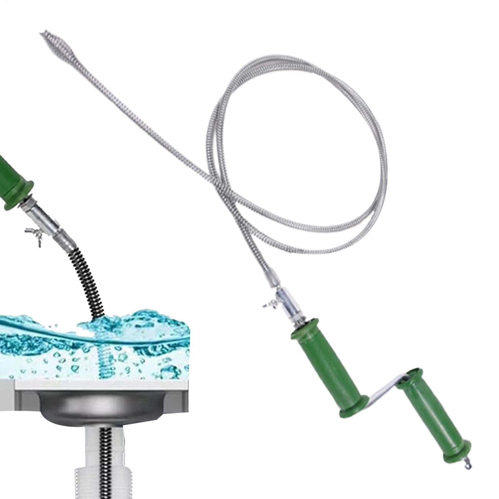 排水ヘビ 4 メートルフレキシブルパイプ詰まり除去手動/電気排水クリーナーツールシンクトイレ浴槽シャワー下水道詰まり除去