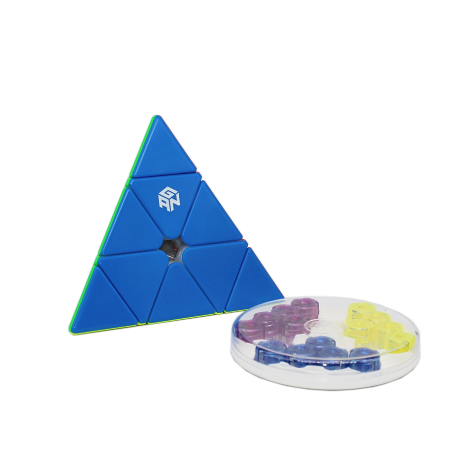 GAN ピラミッド 3x3 磁気ピラミッド キューブ GAN ピラミッド M 3x3x3 スピード キューブ パズル キューブ マグネット マジック キューブ GAN ピラミッド UV 磁気キューブ