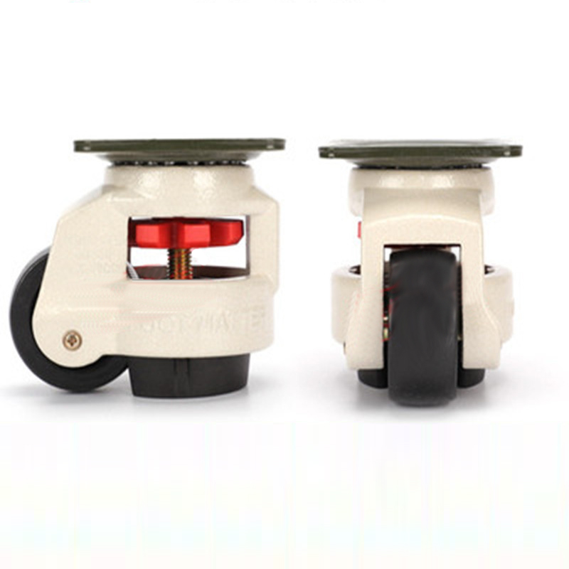1 個レベル調整ホイール/キャスター、GD-40F、GD-60F、GD-80F、GD-100F フラットサポート、重機、産業用キャスター