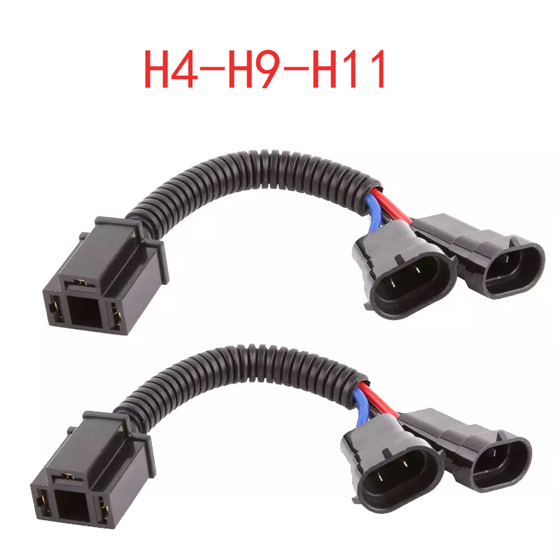 H4 に H9/H11 ワイヤーハーネスアダプターオートバイオートバイ 2014 2015 2016 2017 2018 ストリートグライド特別なロードキング
