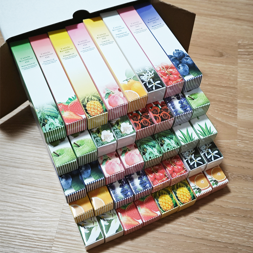 40pcs 큐티클오일 Cuticle Oil Nail Care Nutrition Oil Pen Nails Repair Hand Cuticle Manicure Treatment Nail Care Product Set