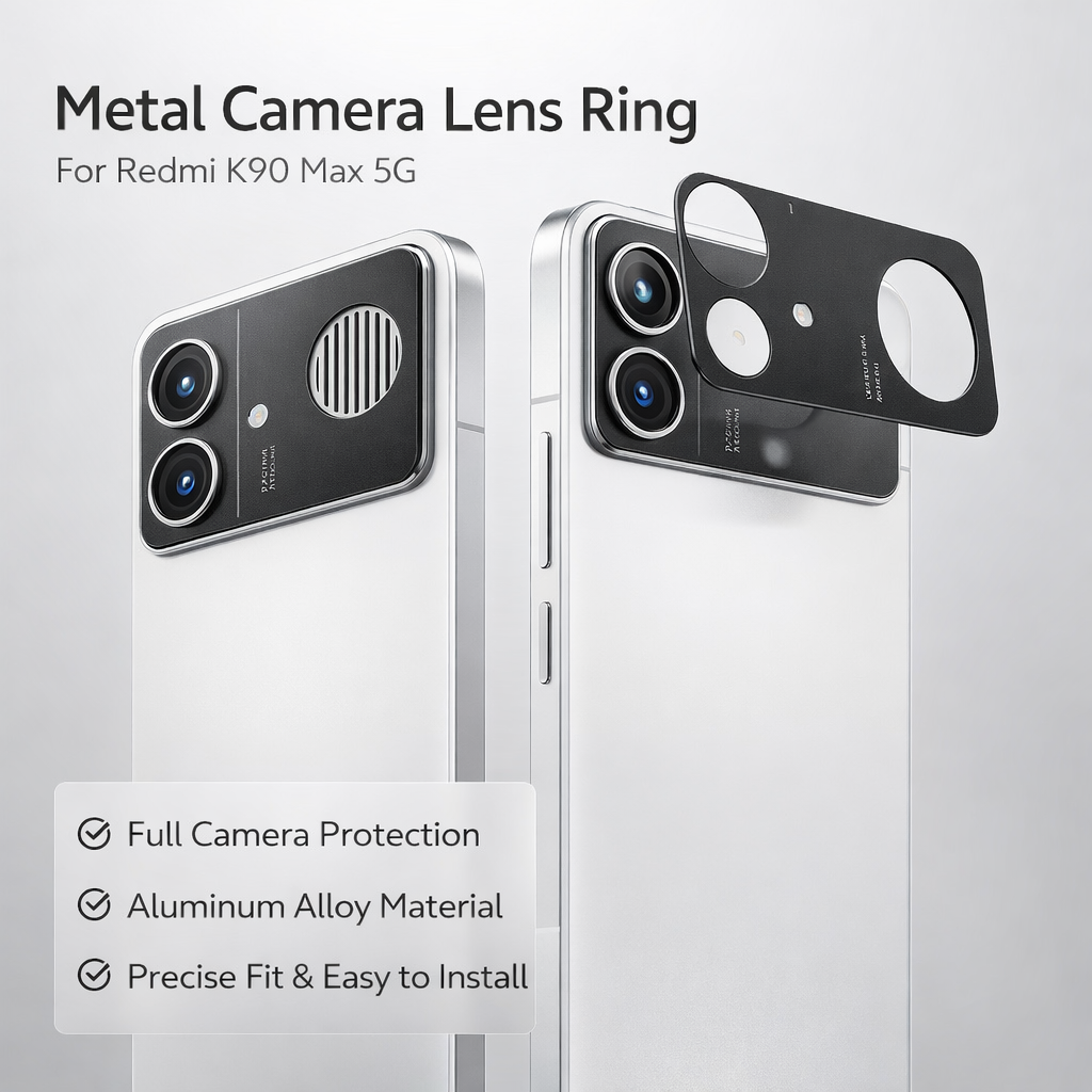 金属カメラレンズリング Redmi K90 最大 5 グラム中空カットレンズプロテクターアンチスクラッチなし写真品質損失 LS0008