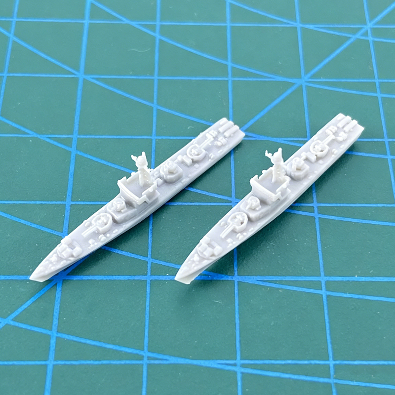5 個中国 037 潜水艦チェイサー 1/2000 1/1250 スケール樹脂戦闘ボートモデル戦艦アセンブリ DIY Militray おもちゃコレクション