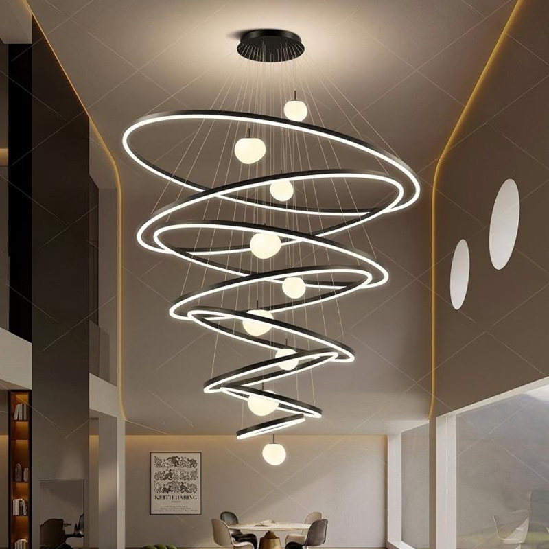 現代の家の装飾 LED ライトペンダントライトリビングルーム用ランプダイニングルーム用シャンデリア吊り下げライト屋内照明
