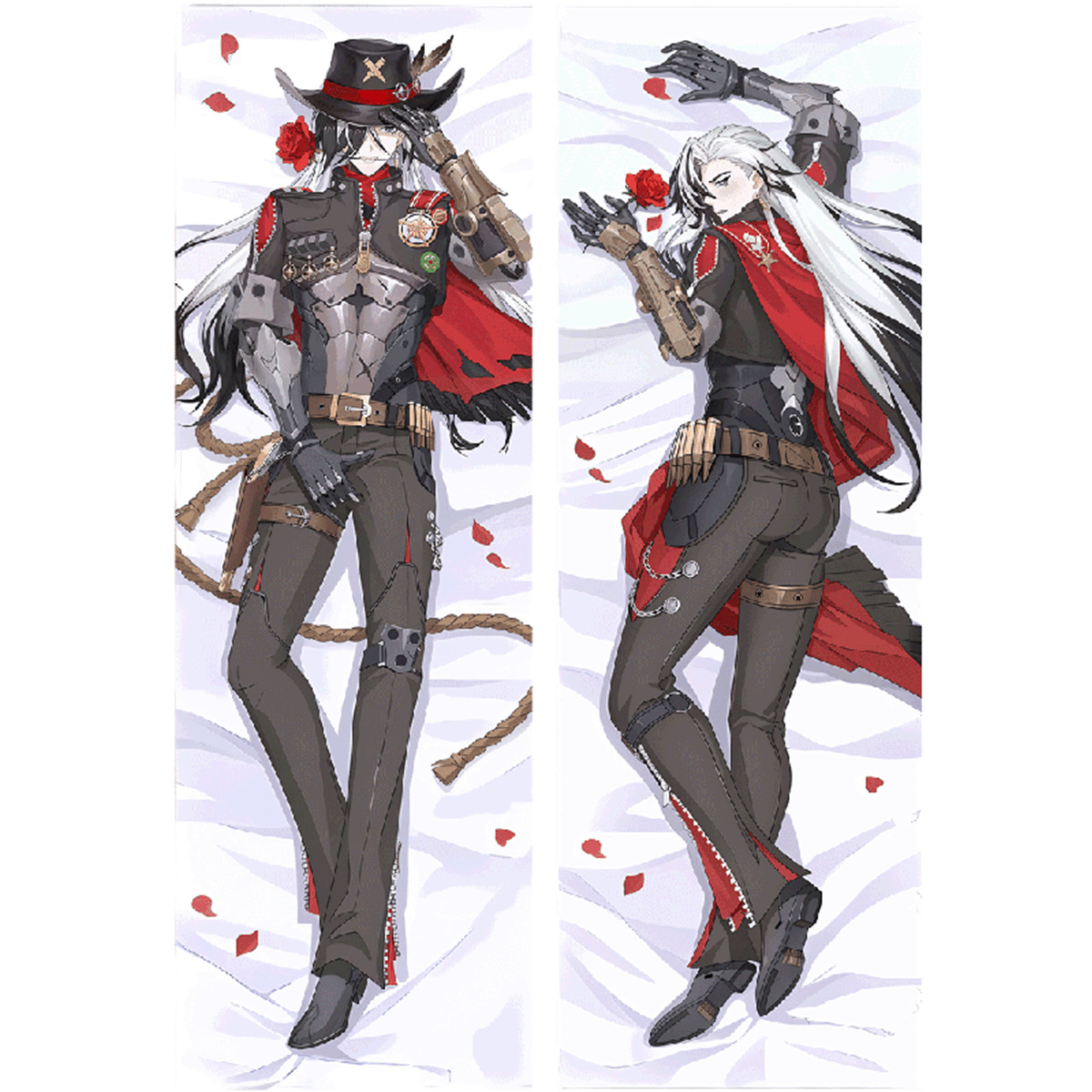 Boothill 大型抱き枕カバーアニメ男性ロング等身サイズ等しい抱き枕ケースカスタマイズされたプリント Waifu ギフト