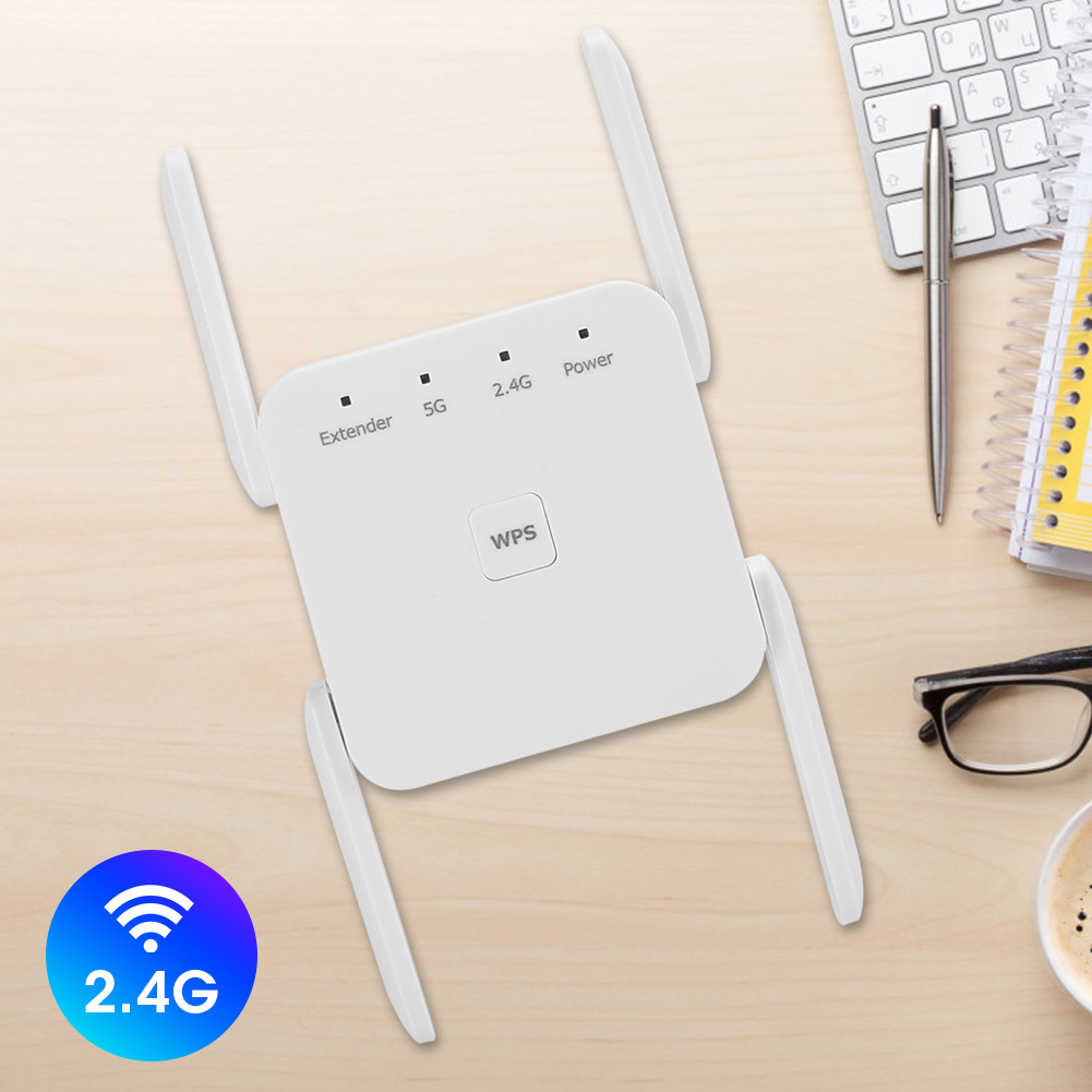 1200 メートルリピーター WiFi ブースター WiFi レンジエクステンダー WiFi レンジエクステンダーネットワークポート壁プラグワイヤレスリレー 1200 メートルデュアル周波数
