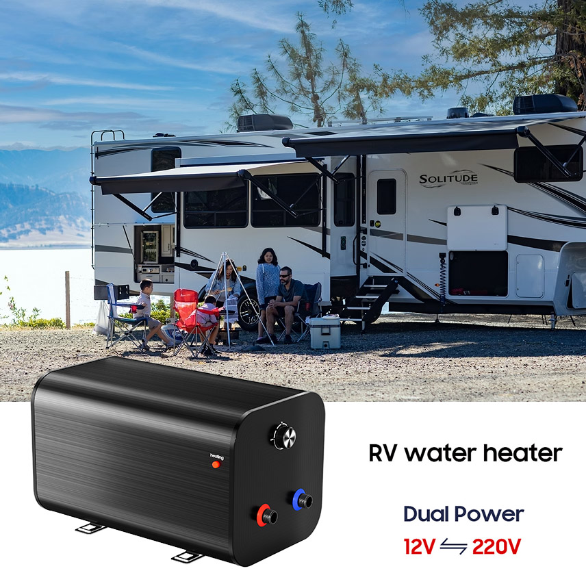DC 12V 220V 10L 15L 20L 30L 車キャンピングカータンク貯蔵電気温水ボイラーヒーター RV キャラバンボートシャワー
