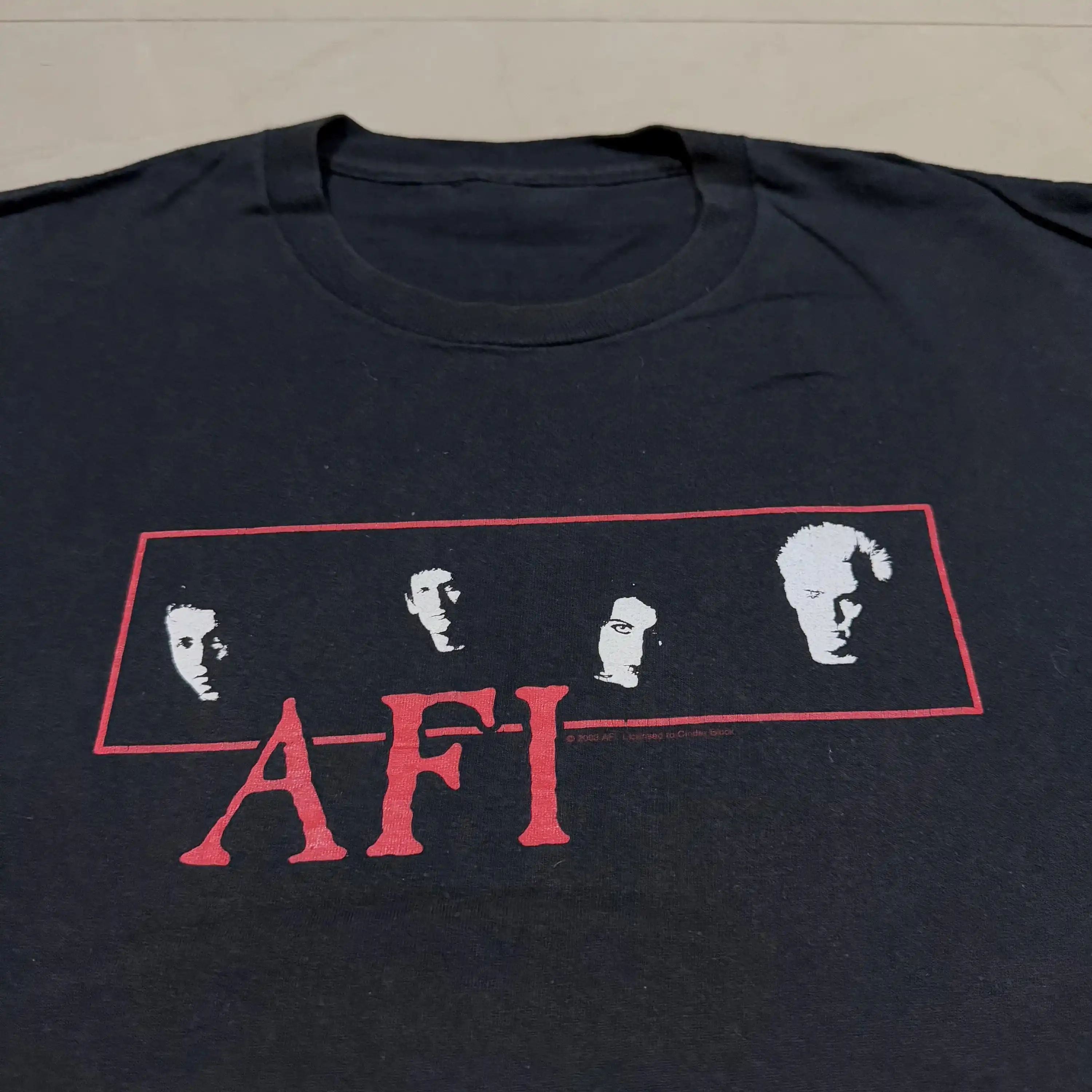 AFI ヴィンテージ T シャツ 90 年代 A Fire Inside パンクロック バンド T シャツ