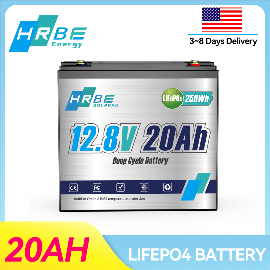 12V 20Ah LiFePO4 バッテリー、キャンプ、魚群探知機、セキュリティシステム、交換用バッテリー UPS などの充電式点灯
