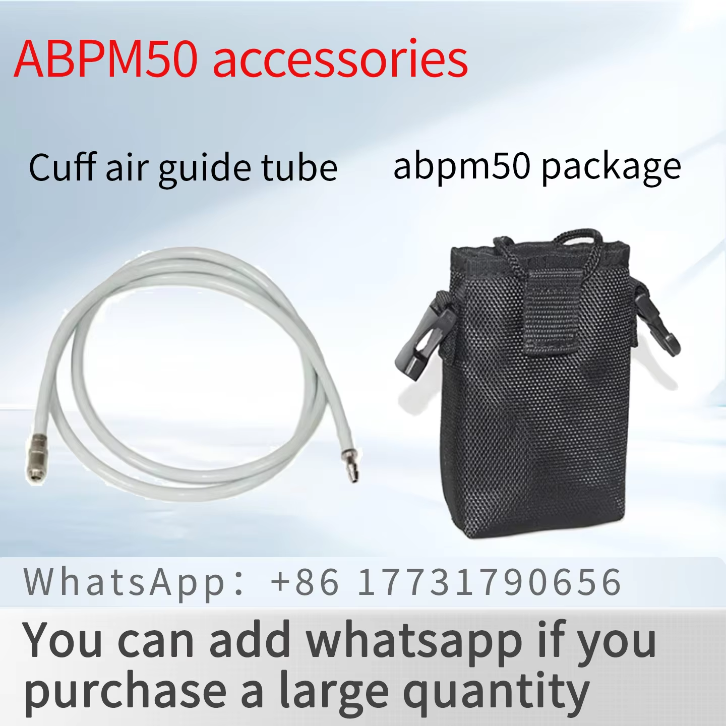 CONTEC オリジナル工場製品 ABPM50 Xtend チューブ金属コネクタバックパックバッグ 1/5/10/20/30/50 個選択可能
