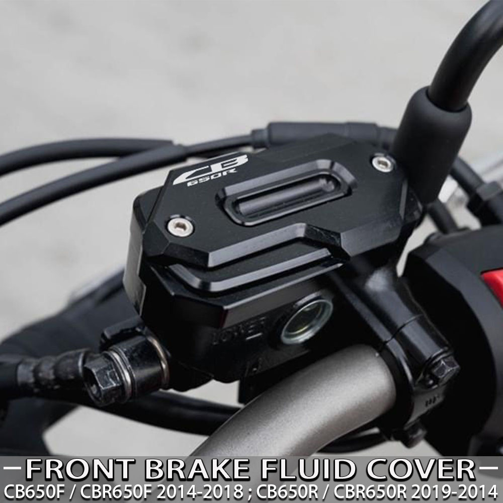 ホンダ CB650R CBR650R 2019-2024 CB650F CBR650F 2014-2018 オートバイフロントブレーキフルードリザーバーカバーキャップ装飾ガード