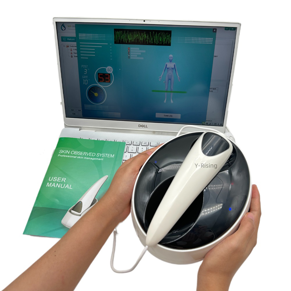 Hot Selling 2 in1 Quantum and Skin Analyzer Quantum Magnetic Analyser Resonance Body Analyzer