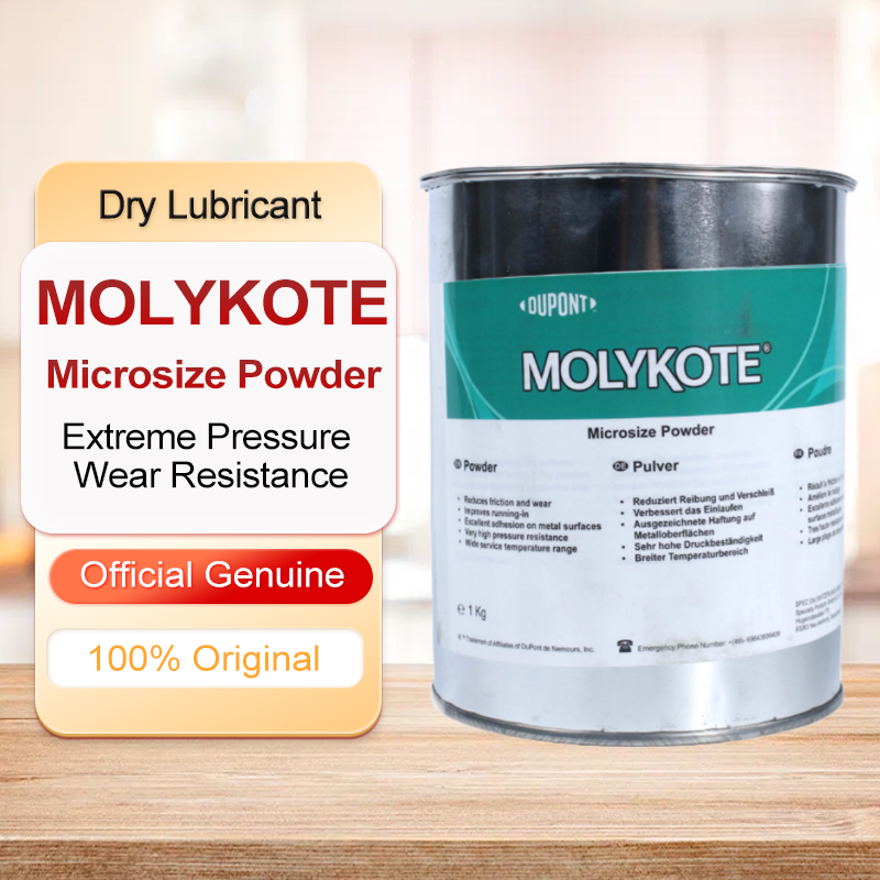 MOLYKOTE マイクロサイズ粉末高純度 MoS₂ 乾燥潤滑剤粉末高温耐摩耗工業用潤滑剤 1 キロ